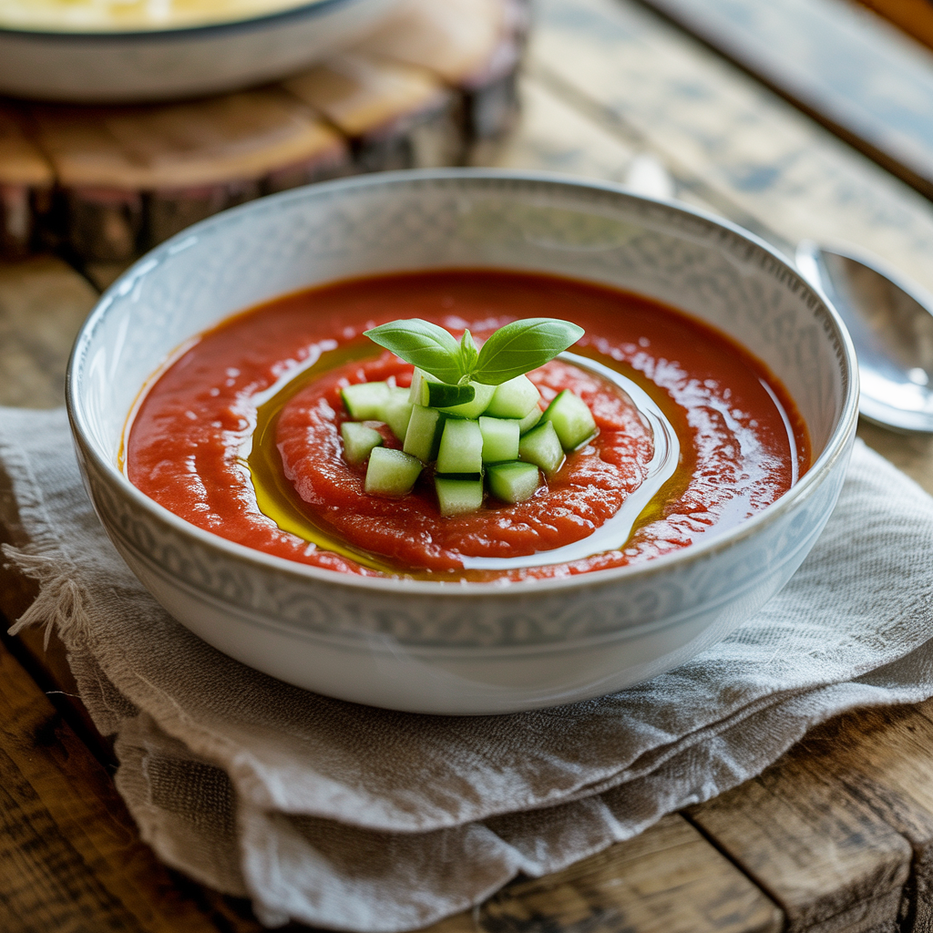 Gazpacho casero, nada mejor 🍅