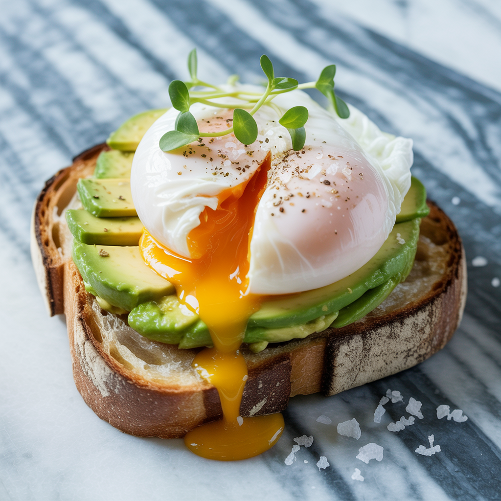 Aguacate con huevo y Sal de Atacama 🥑