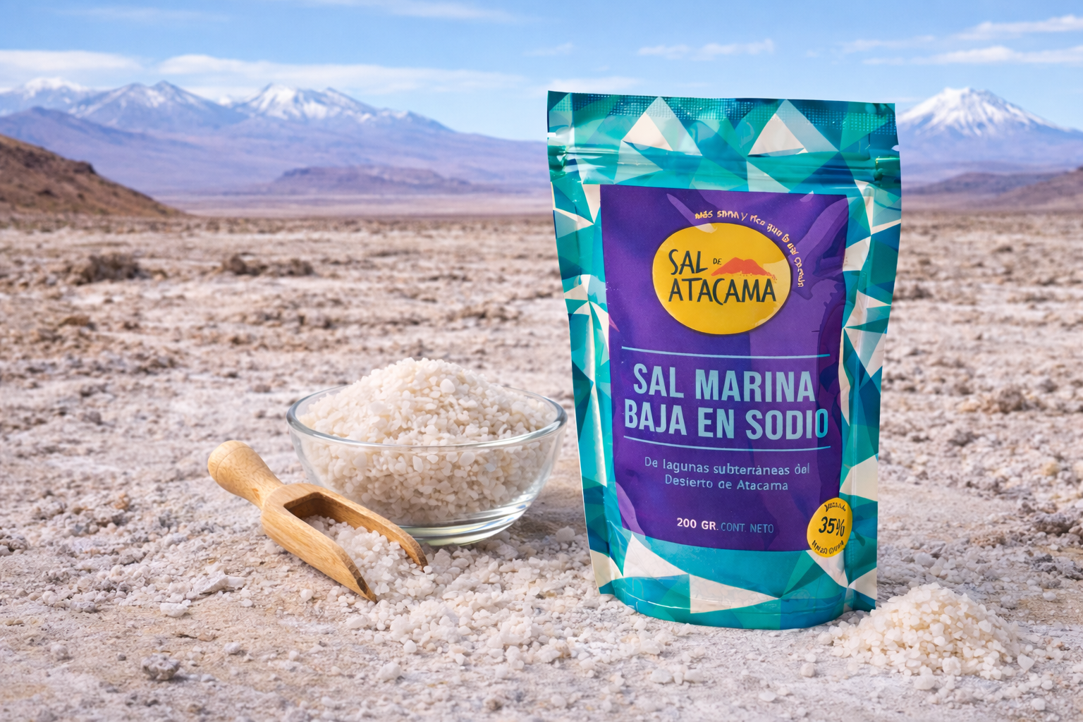 Desierto de Atacama - Origen de nuestra sal